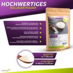 Vita2You Collagen Pulver 1kg – CollaSel Pro® Hydrolysat für Haut & Knochen – Bild 2
