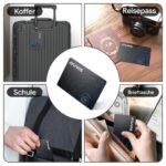ATUVOS Dual-System Air Tag Card Pro – Bluetooth Tracker für iOS & Android, 2er Pack – Bild 6