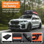 Sailnovo Auto Dachbox 21 Kubikfuss – Faltbarer Dachgepäckträger wasserdicht 1000D – Bild 7