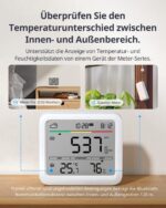 SwitchBot CO2-Melder Meter Pro – 6-in-1 Luftqualitätsmessgerät mit Bluetooth & App-Steuerung – Bild 8