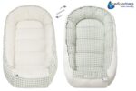 Medi Partners Babynest 100x60 cm – Kuschliges Neugeborenen-Nestchen aus Bio-Baumwolle – Bild 6