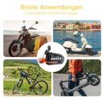 ZELENY Bremsscheibenschloss mit 110dB Alarm – Diebstahlsicherung für Motorrad & Fahrrad – Bild 6