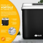 tillvex Kühlbox 32L elektrisch – Kühl- & Wärmefunktion für Auto, Camping & Urlaub – Bild 3