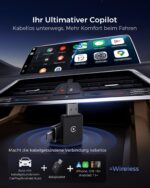 WityEye Wireless CarPlay & Android Auto Adapter – Kabellos mit WiFi 6 & Bluetooth 5.4 – Bild 2