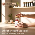 EDELHAUS Gewürzgläser Set 24er mit Bambusdeckel – Komplette Gewürzorganisation für die Küche – Bild 2
