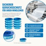 Angelcare 8er-Pack Nachfüllkassetten für Windeleimer Comfort Plus – Geruchsdicht – Bild 9