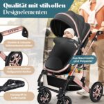 KESSER Loops 4 in 1 Kombikinderwagen – Komplettset von Geburt bis Kleinkindalter – Bild 4
