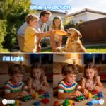 IXNAIQY Digitalkamera 44MP 1080P mit 16X Zoom – Kompaktkamera für Kinder & Anfänger – Bild 4