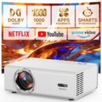 KOGATA 4K Smart Beamer mit WiFi 6 & Autofokus – Heimkino Projektor mit Netflix-App & HDR10+