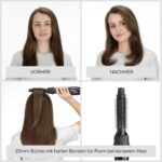 BaByliss Smooth Finish 1200 Warmluftbürste mit Ionen- & Keramiktechnologie – 4-in-1 Styling für Volumen, Glanz & Glättung – Bild 4