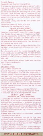 Clarins Double Serum 50 ml – Complete Age Control Konzentrat mit Pflanzenextrakten – Bild 5