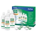 Opti-Free Replenish Kontaktlinsen-Pflegemittel 4 x 300 ml – Reinigung & Desinfektion mit TearGlyde – Bild 3