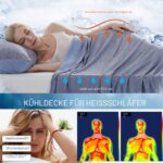 Marchpower Kühldecke 150x200cm mit Arc-Chill 3.0 – Sofortige Kühlwirkung für erholsamen Schlaf – Bild 2