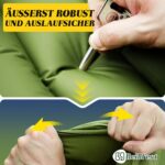 Myxslop 2-Personen Camping Isomatte 12cm – Luftmatratze mit Fußpumpe & Kissen für Outdoor – Bild 4