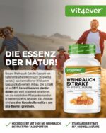 Vit4ever Weihrauch Extrakt 365 Kapseln – 85% Boswellia mit 1000 mg Tagesdosis – Bild 2