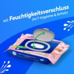 Tempo Feuchtes Toilettenpapier mit Mandelmilch & Panthenol – 16er Pack – Bild 8