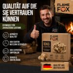 Flame Fox Anzündwolle 10kg – Öko-Holzwolle mit Wachs für Kamin & Grill – Bild 7