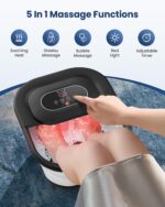 COMFIER Fussbadenanalyse mit Heizung & Massage – Shiatsu-Fussbadenanalyse mit Blasenmassage – Bild 5