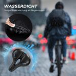 YOUNGDO Fahrradsattel mit Gel & Memory-Schaum – Ergonomischer Komfortsitz für Damen & Herren – Bild 5