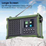 Mesqool Kurbelradio DAB+/UKW mit 12000mAh Akku & Solarpanel – Notfallradio mit Bluetooth – Bild 4