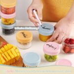 ACEPRUT 14er Set Glas-Behälter für Babynahrung – BPA-frei & auslaufsicher – Bild 5