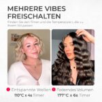 TYMO ROVY 32mm Welleneisen mit Ionen-Keramikbeschichtung – Beach Waves Lockenstab für alle Haartypen – Bild 4