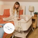 Lionelo Luna Beistellbett 2in1 mit Matratze – Co-Sleeping für Neugeborene bis 9 kg – Bild 12