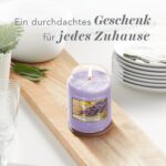 Yankee Candle Lemon Lavender Grosse Duftkerze – 150 Stunden Brenndauer – Bild 7