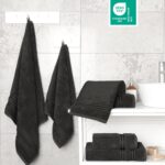 Hammetex Handtücher Set 6-teilig – 100% Baumwolle, OEKO-TEX zertifiziert, saugstark – Bild 2