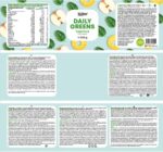 Daily Greens Superfood Pulver 300g – Veganes Nährstoffkonzentrat mit Gerstengras & B12 – Bild 8