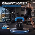 Body & Mind Kettlebell 2-20 kg – Profi Kugelhantel für intensives Krafttraining – Bild 2