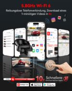 REDTIGER F7N Touch 4K Dashcam – Dual-Kamera mit Touchscreen & GPS für maximale Fahrsicherheit – Bild 5