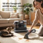Lubluelu Nasssauger 18 kPa mit Heissheizung – Polsterreiniger für Teppiche & Sofas – Bild 3