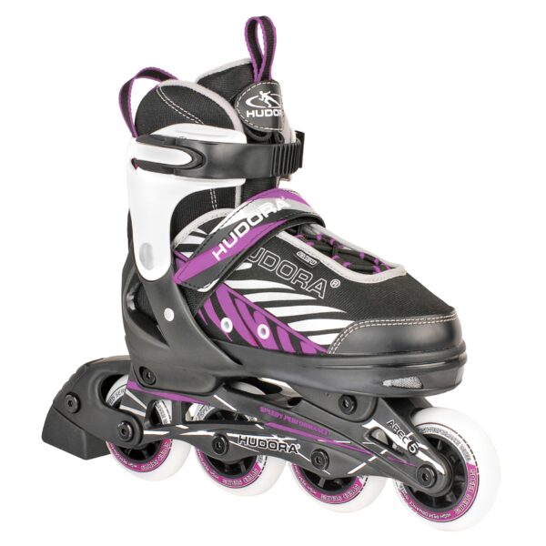 HUDORA Inline Skates Mia/Leon – Verstellbare Inliner für Kinder bis Erwachsene