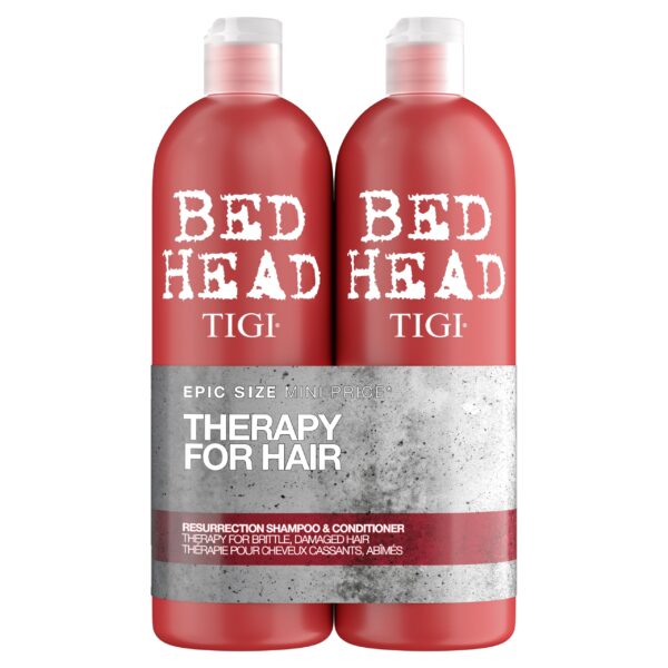 Bed Head Resurrection Shampoo & Conditioner Set 2x750ml – Reparatur für trockenes Haar