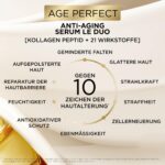 L'Oréal Paris Age Perfect Routine-Set: Serum & Tagespflege mit Kollagen – Anti-Aging für reife Haut – Bild 4