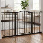 Regalo Safety Super Wide Schutzgitter 75-150cm – Druckmonage für Babys, Kleinkinder & Haustiere