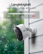 Baseus Security N1 2er Kamera Set – 2K Aussen-Überwachungskamera mit 210 Tagen Akkulaufzeit – Bild 4