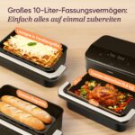COSORI Dual Blaze TwinFry 10L Heissluftfritteuse – Professionelle Dual-Kammer Airfryer TF102S – Bild 5