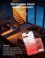 X-Sense WLAN-Kohlenmonoxid Melder XC0M-iR – CO-Detektor mit Sprachalarm & App-Fernzugriff – Bild 2