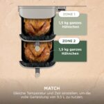 Ninja Double Stack XL Heissluftfritteuse 9,5 l – Digitales Bratenthermometer & 4 Ebenen – Bild 10