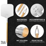 Pizza Divertimento Pizzastein 38x30 cm mit Pizzaschieber – Cordierit für Backofen & Grill – Bild 5