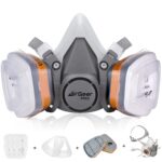 AirGearPro M-500 Atemschutzmaske A1P2 – Wiederverwendbarer Atemschutz für Handwerk & Industrie