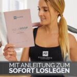 FITCELLENCE Hula Hoop Reifen 1,2kg, 90cm – Fitness Trainingsreifen für Erwachsene – Bild 7