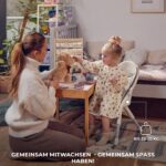 Kinderkraft DINNLY Hochstuhl – Kombihochstuhl mit Sicherheitsgurten für Babys ab 6 Monaten – Bild 10
