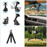 GeeKam 38er Action Kamera Zubehör Kit – Universal Montage Set für GoPro & mehr – Bild 6