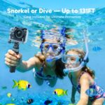 AKASO EK7000 4K Action Cam – Unterwasserkamera mit WiFi & 170° Weitwinkel für Abenteuer – Bild 3