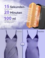Sundu 2-in-1 Reisebügeleisen mit Dampffunktion – 15s Aufheizzeit & LED-Display – Bild 3