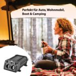 Technaxx TE16 KFZ Wechselrichter 12V/230V 1200W – TÜV-zertifizierter Inverter für Wohnmobil & Auto – Bild 6