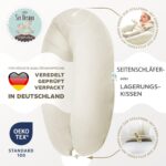sei Design XXL Stillkissen 190x35 cm – Ergonomisches Schwangerschafts- & Seitenschläferkissen – Bild 8